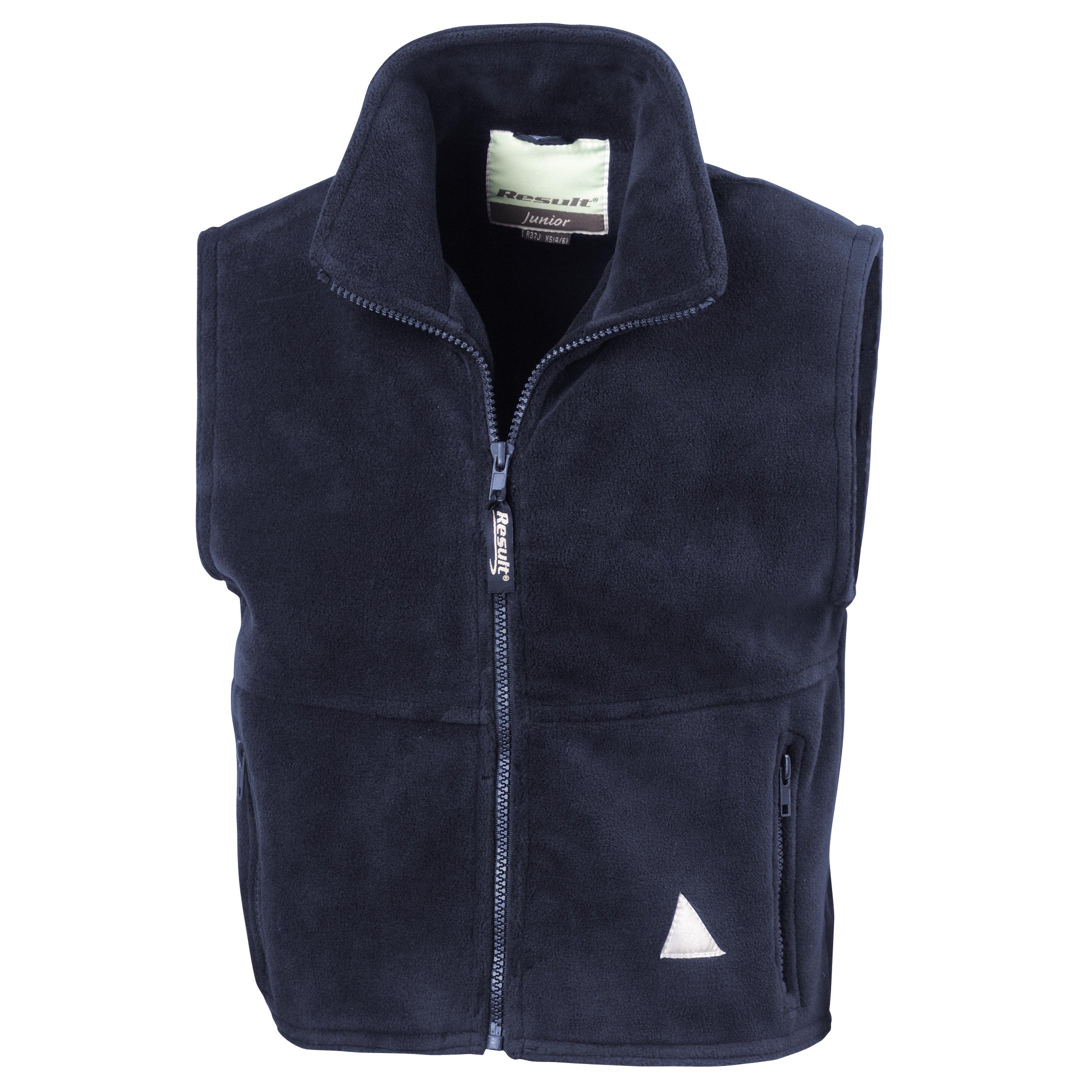 Result Childrens Unisex Anti-Pill Polar-Therm Fleece Bodywarmer / Gilet XS
