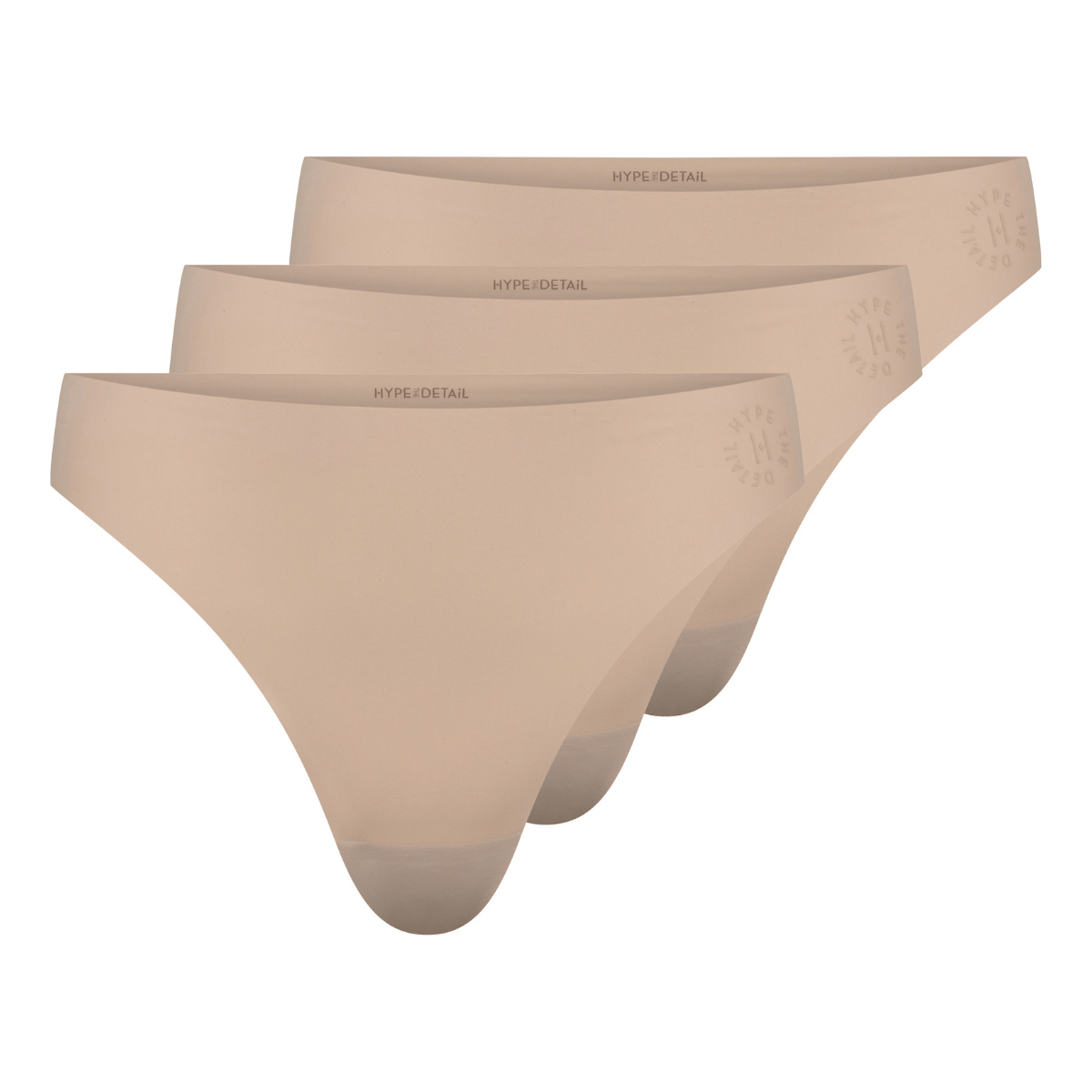 Hype The Detail 3-pack g-string, beige
