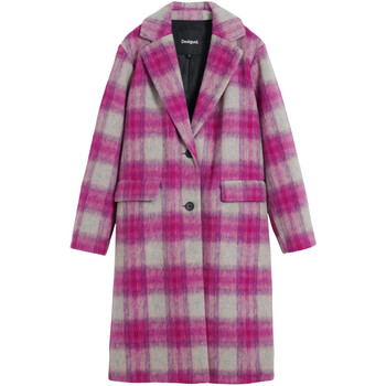 Desigual Mantel  COAT_PINKCHECK 25WWEW15