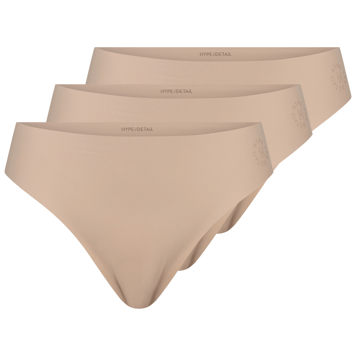 Hype The Detail 3-pack tai slip, beige