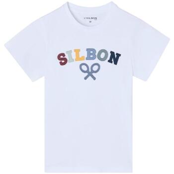 Silbon T-shirt Korte Mouw  134448