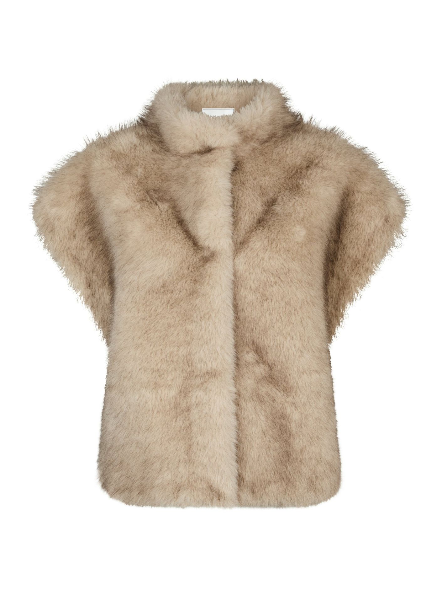 Neo Noir kevini faux fur vest 164981 123