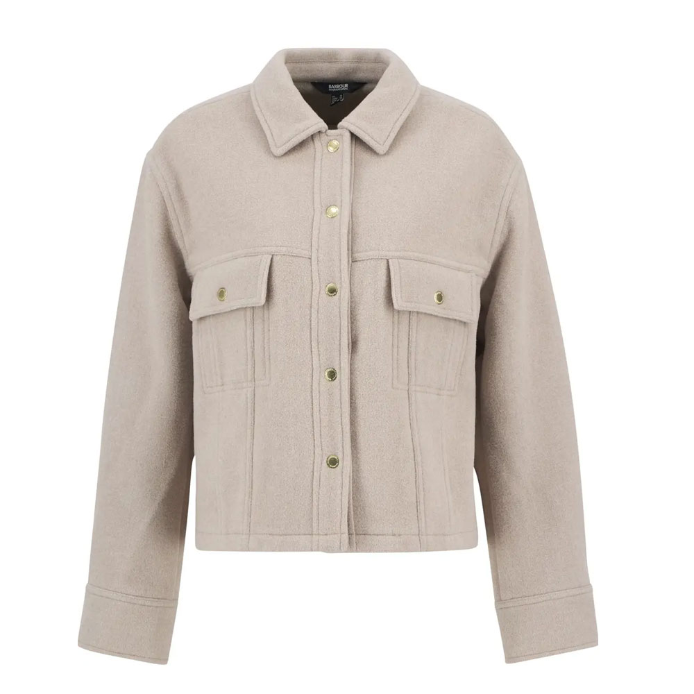 Barbour International Dames Overshirt Chloe Oat