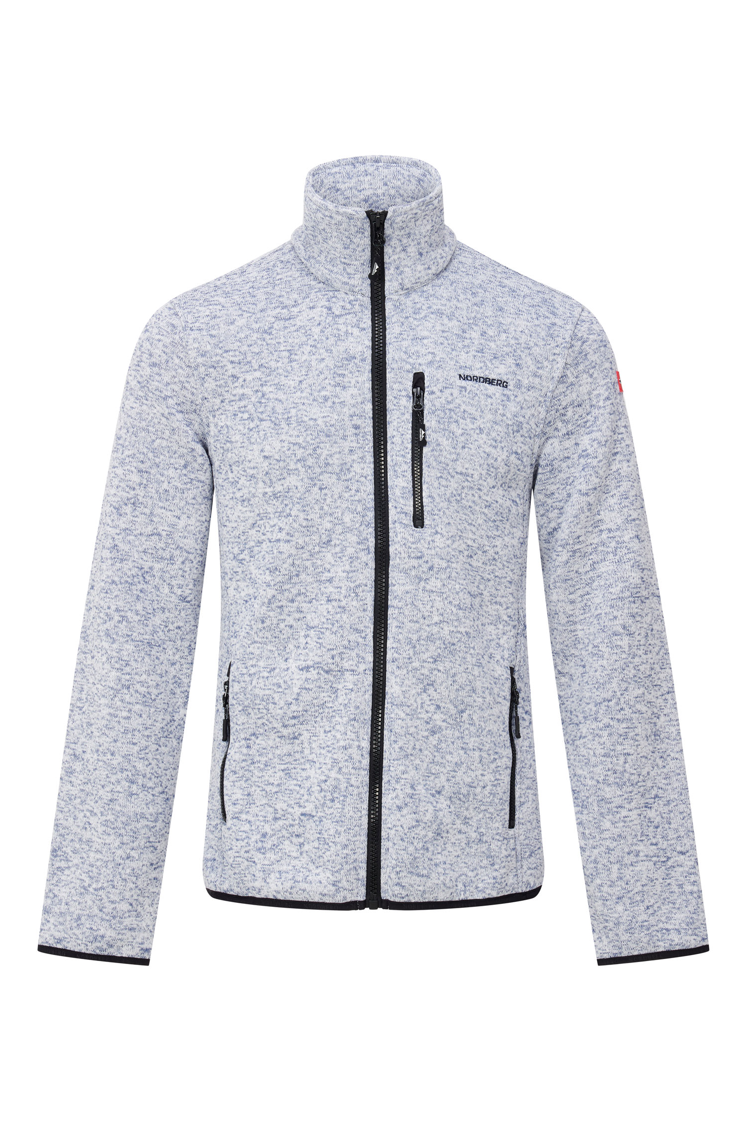 Nordberg Frank knitted fleece jacket