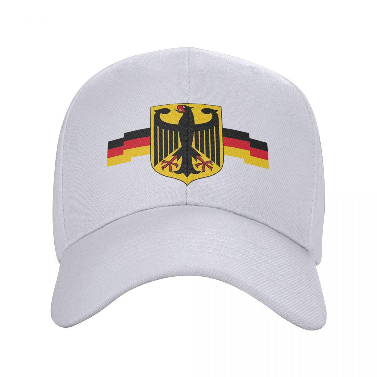 POPI home Duitse Adelaar op Schild Baseball Cap voor Unisex Vrouwen Verstelbare Duitsland Vlag Papa Hoed Zonbescherming Snapback Caps Adjustable Cap
