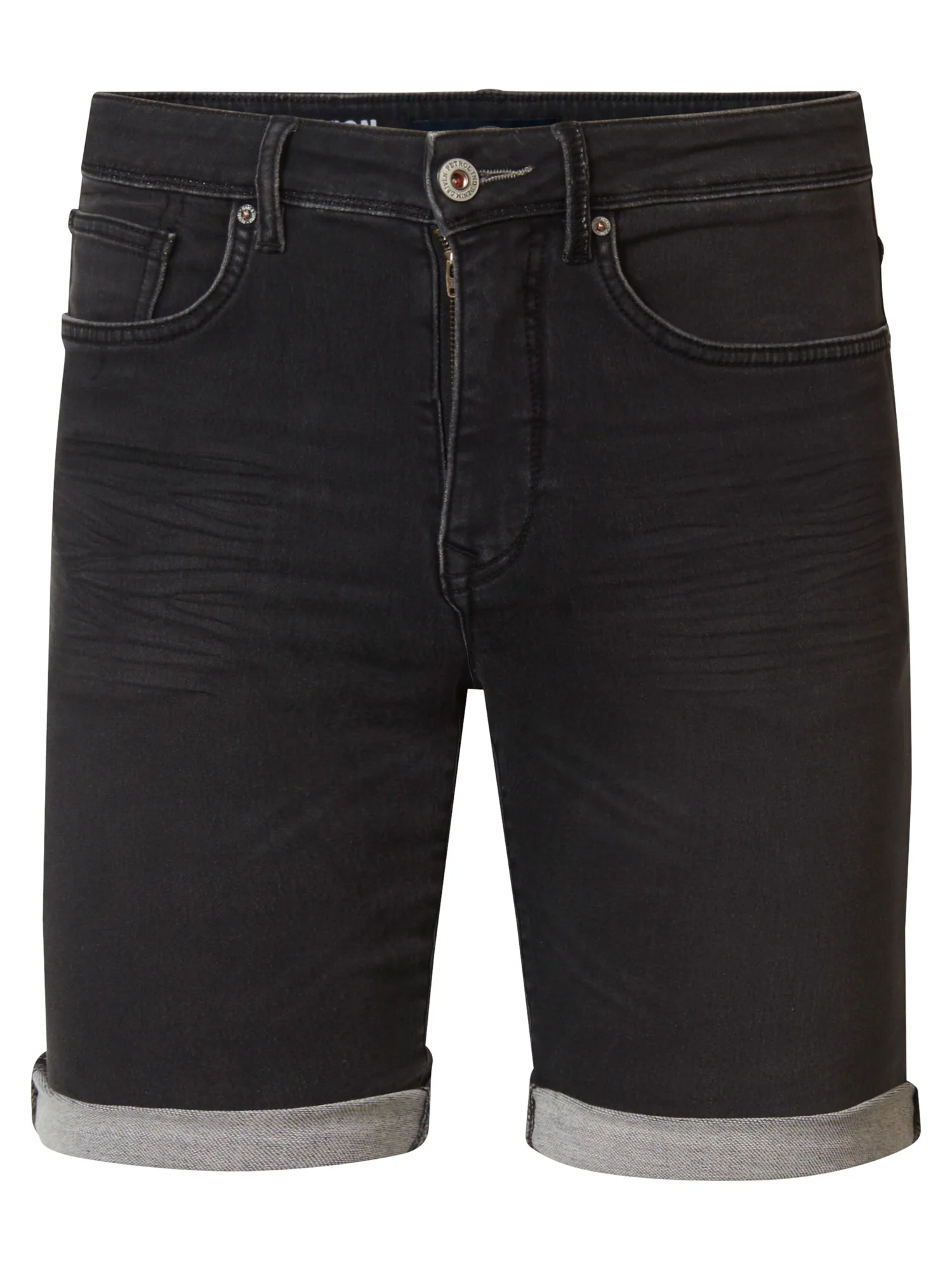 Petrol Industries Korte spijkerbroek m-1040-sho001 9705 black stone