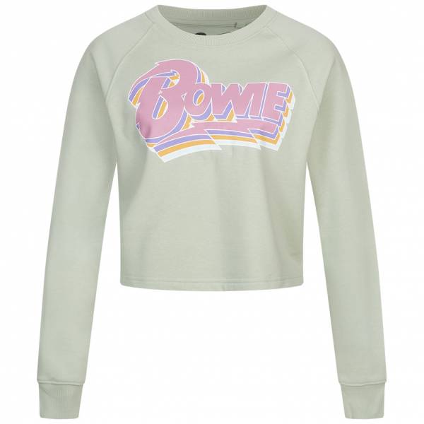 Lizenz David Bowie Dames Cropped Sweatshirt POLCS389SAG