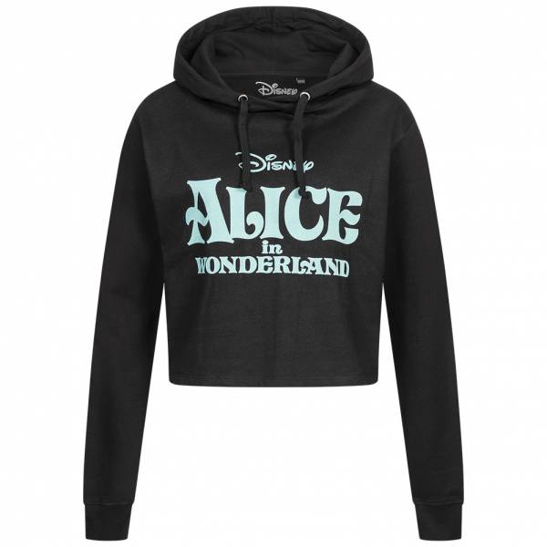 Lizenz Alice in Wonderland Cropped Dames Hoody POLHC268BLK