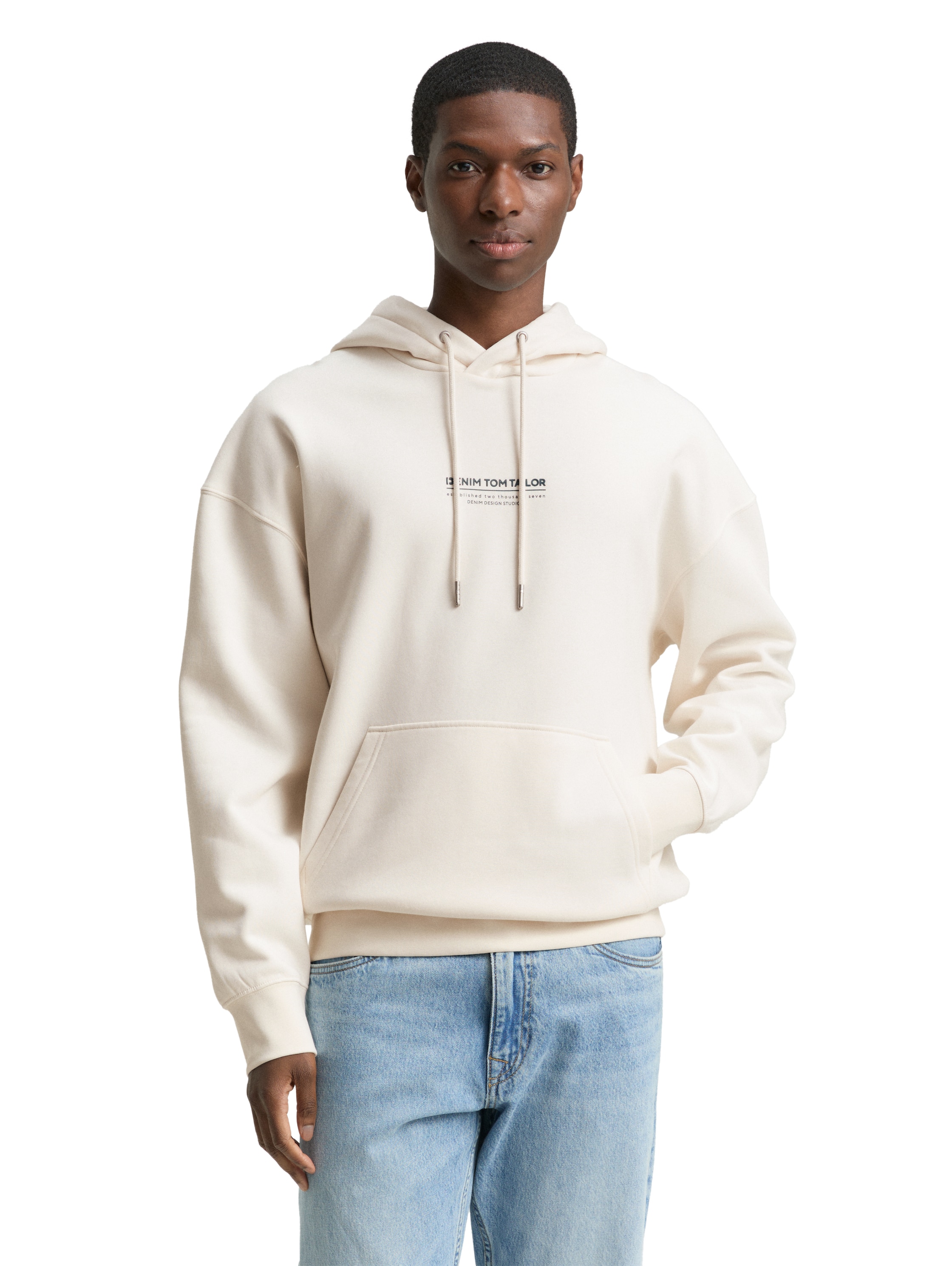 Tom Tailor Relaxed printed hoodie