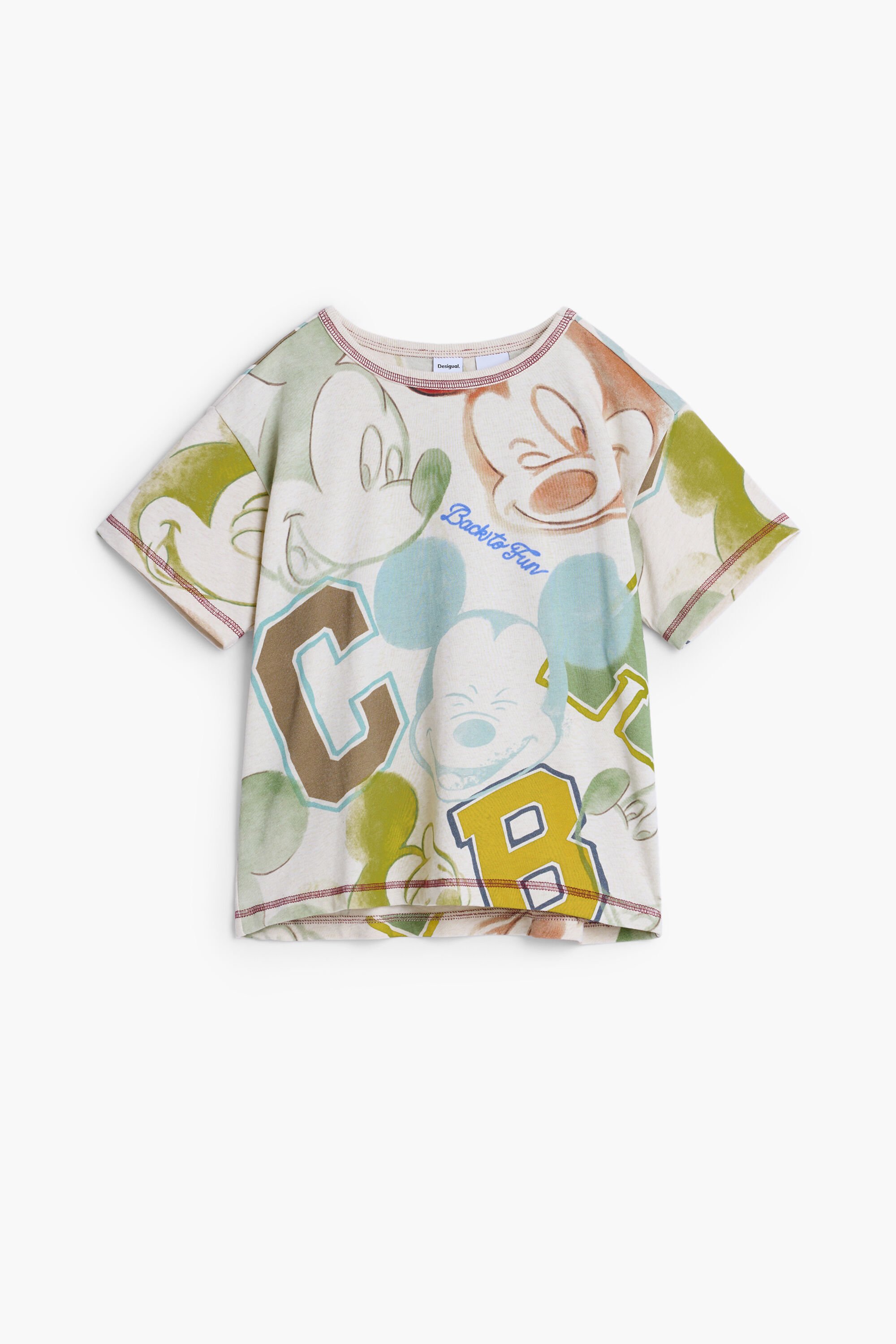 Desigual MICKEY™ PRINTED T-SHIRT - WHITE