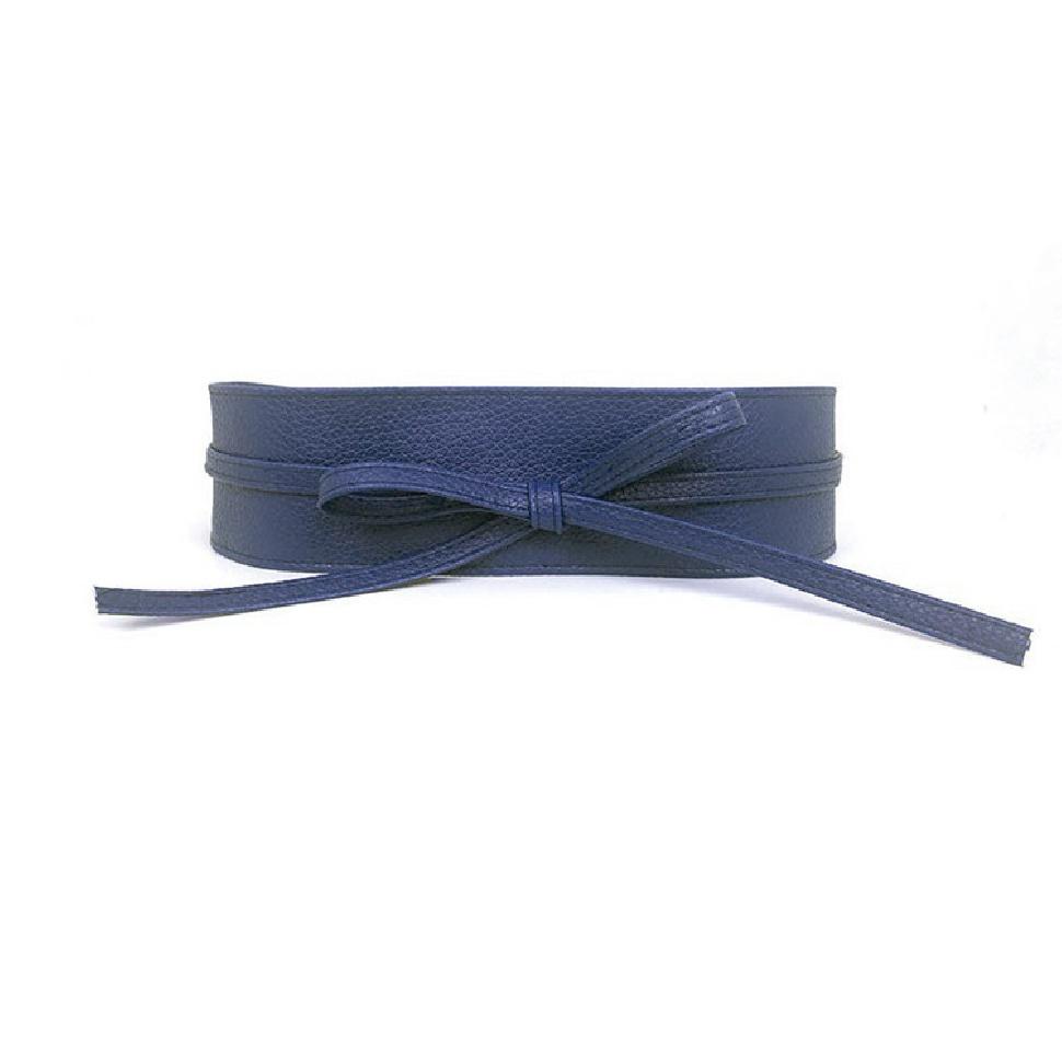 Mary6 Nieuwe Ornament Brede Riem Dames Eenvoudige All-Match Brede Tailleafdichting Kledingaccessoires Riem Boog Bandage One-Suit Vloot