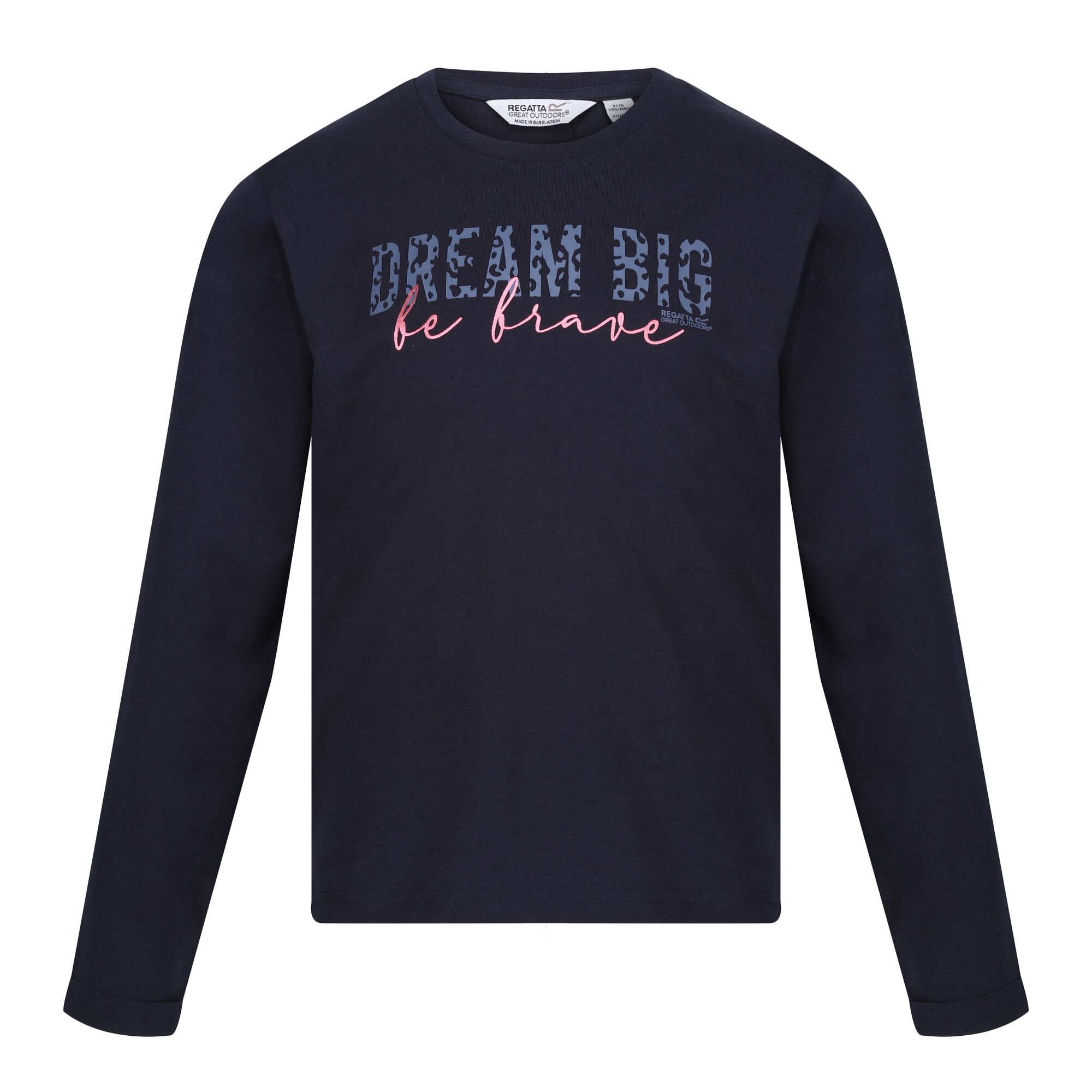Regatta Kinder/kinder wenbie iii slogan t-shirt met lange mouwen