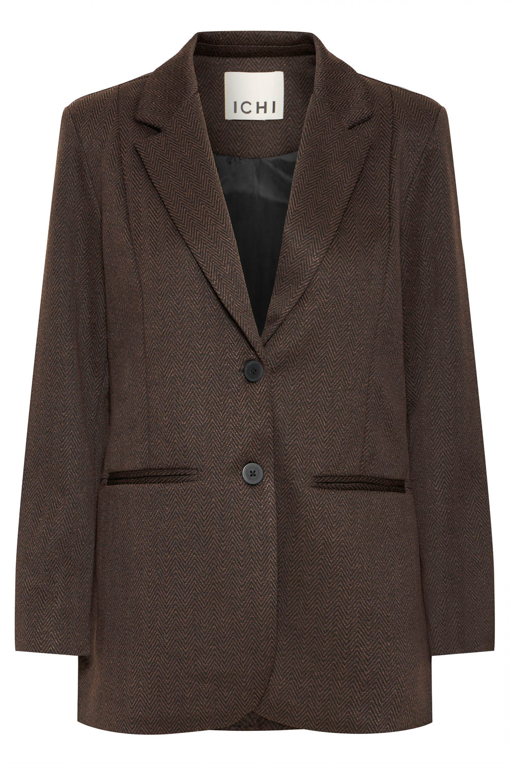 Ichi Ihkate Jacquard Oversize Bl:jackets