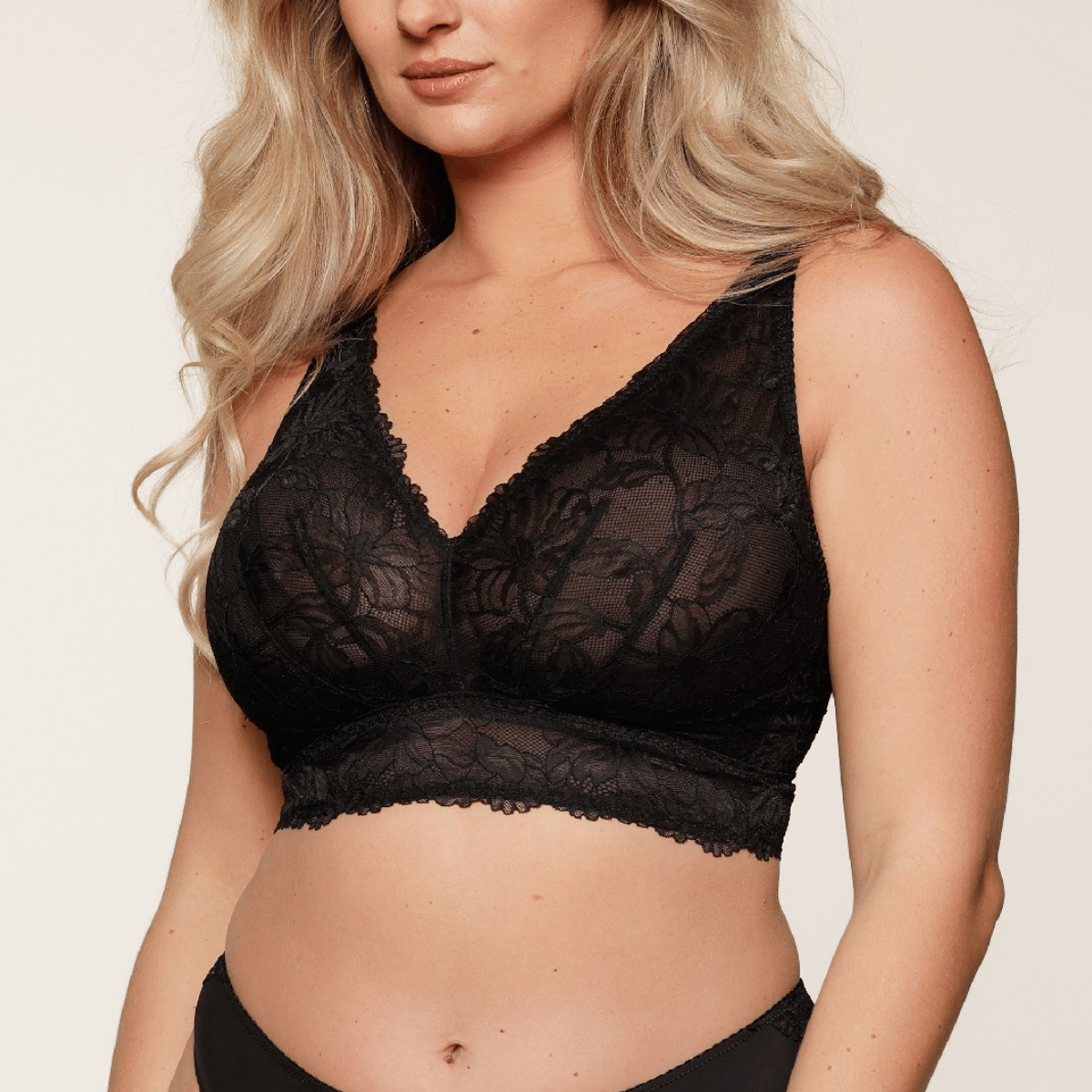 LingaDore Daily bralette BH, zwart