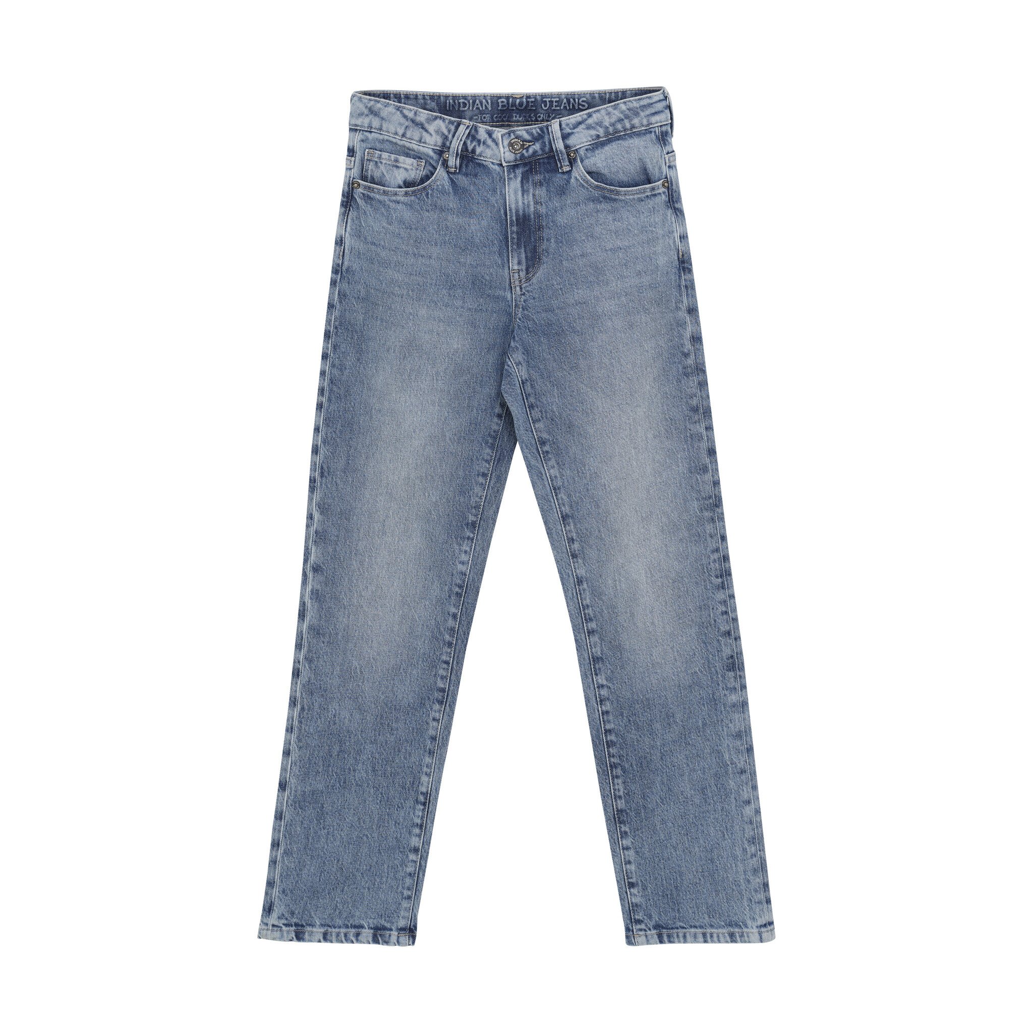 Indian Blue Jeans Winter jeansbroek jongens - blauw - wide loose fit