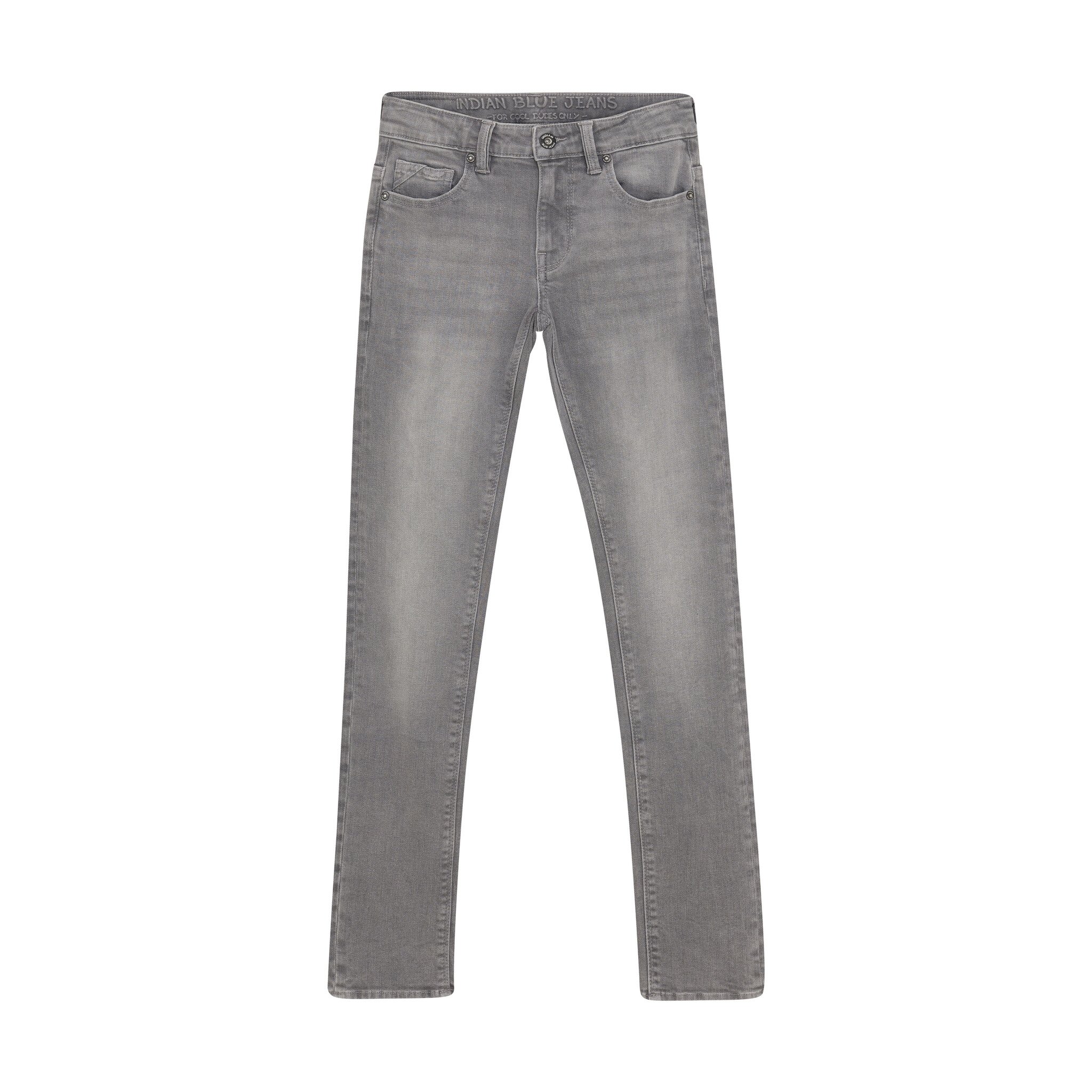 Indian Blue Jeans Winter skinny jeansbroek jongens - grijs