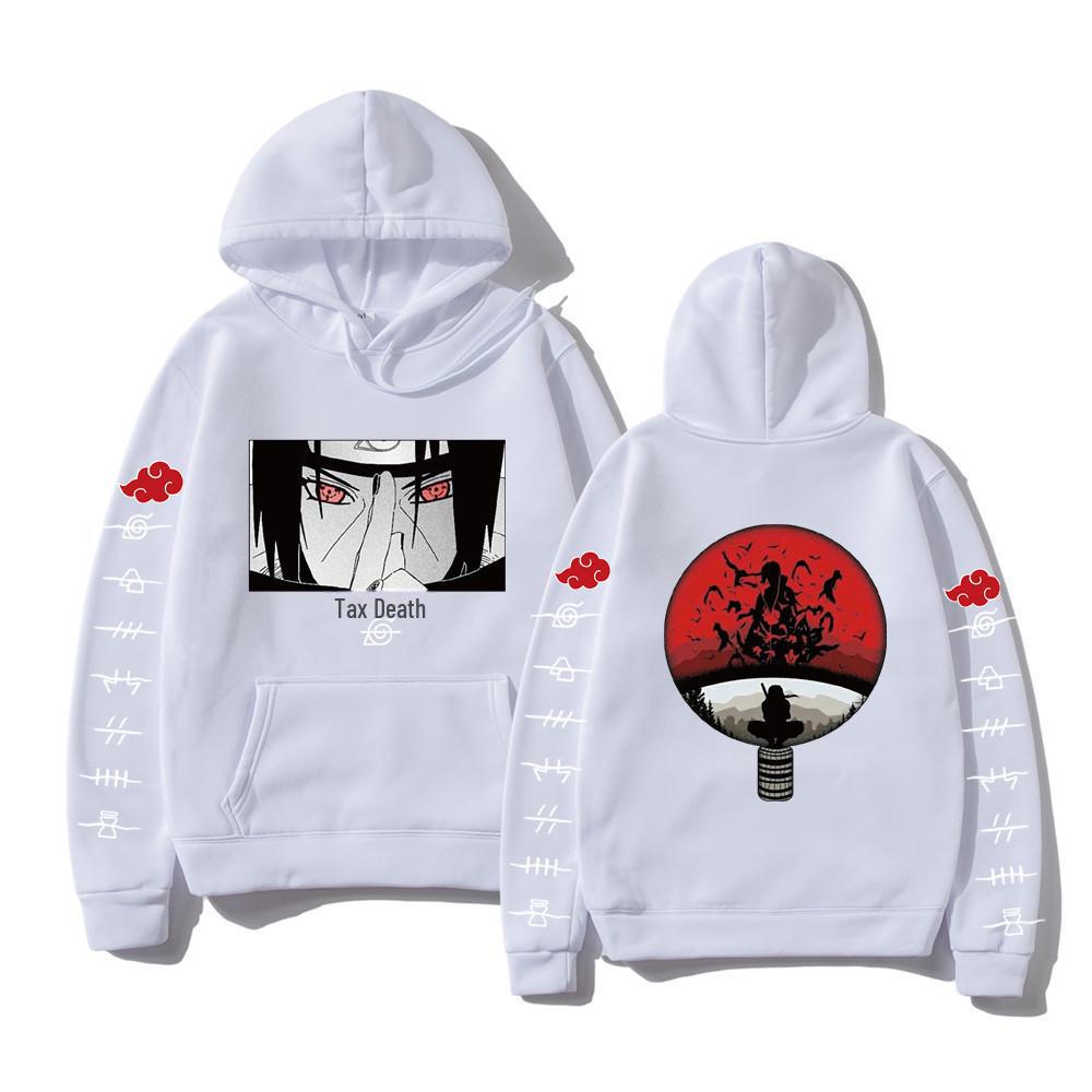 AI Supermarket Naruto Heren Modieuze Fleece Hoodie - Trendy Anime Sweatshirt met Lange Mouwen voor Lente en Herfst XXL