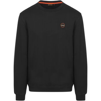 Napapijri Sweater  Badge Sweater Zwart