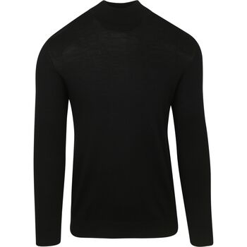 Profuomo Sweater  Turtleneck Trui Merino Zwart