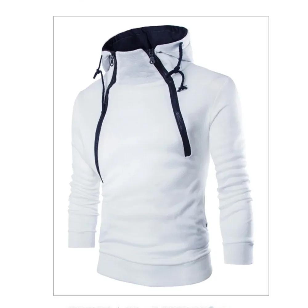 King Billion Herfst Winter Hoodies voor Heren Mode Ritssluiting Ontwerp Capuchon Truien Lange Mouw Buiten Casual Streetwear L