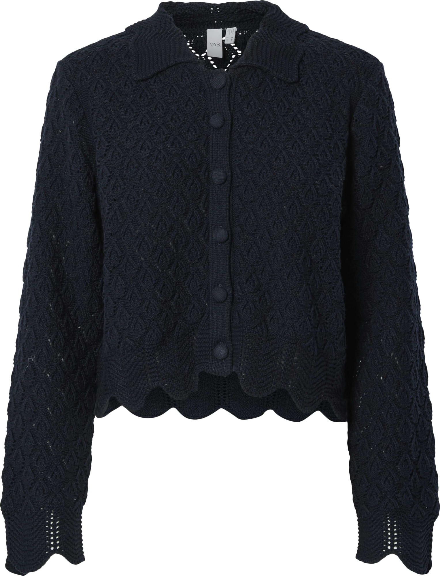 Y.A.S Yassava ls knit cardigan s. navy r