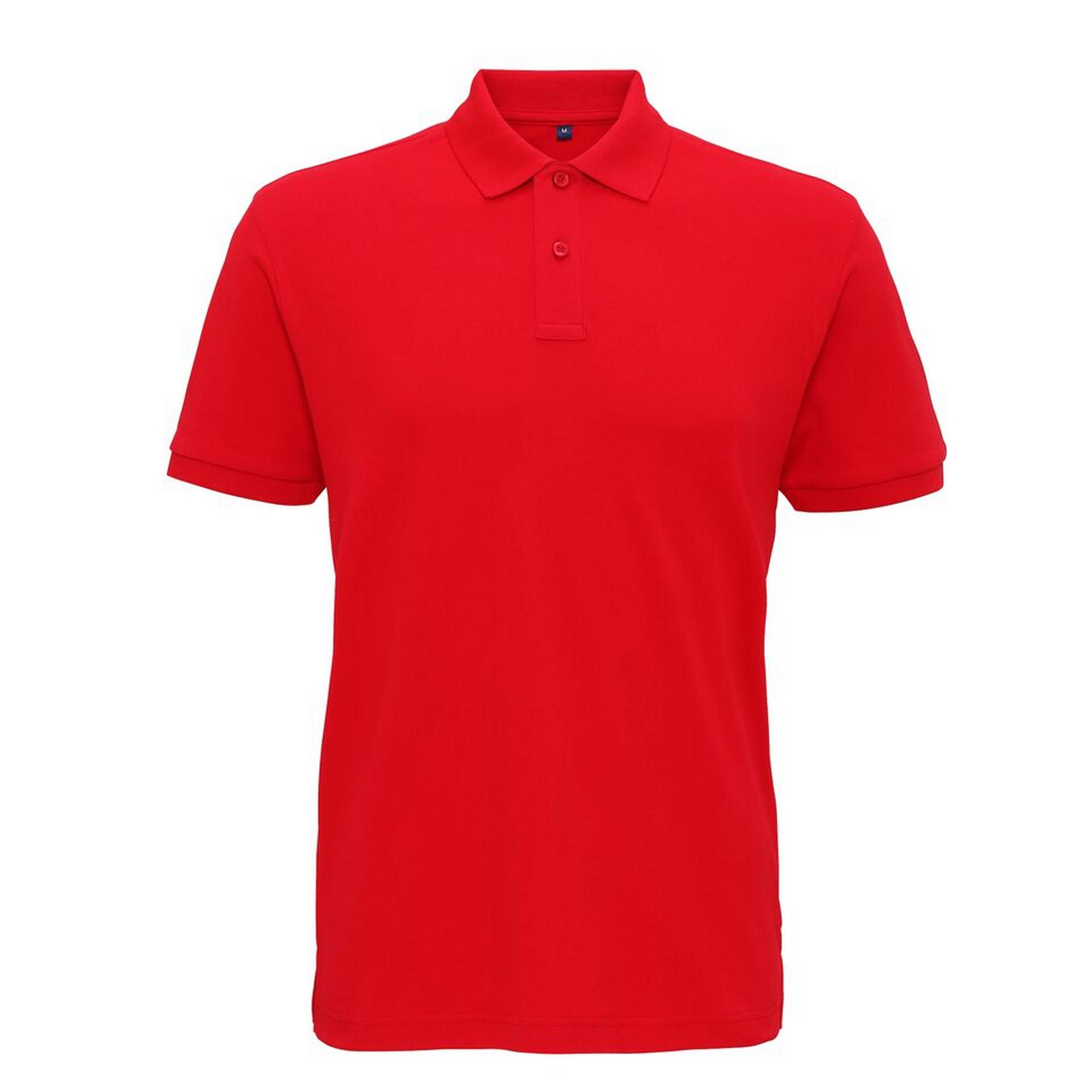 Asquith & Fox superglad gebreid poloshirt voor heren 2XL