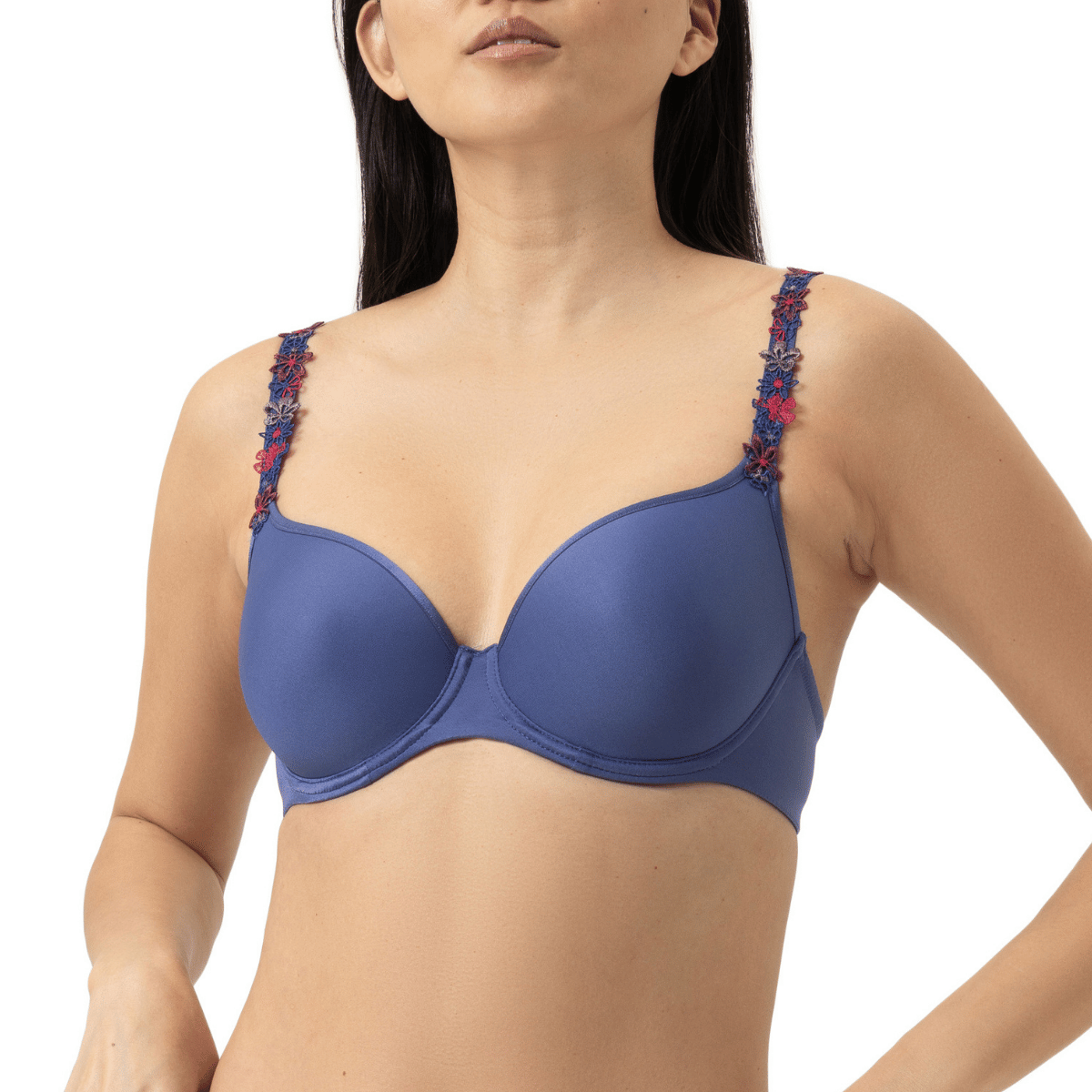 Mey Pretty Joan BH met beugel, blauw