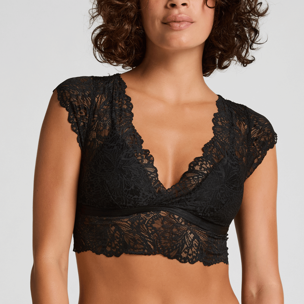 Hunkemöller Posie bralette BH, zwart