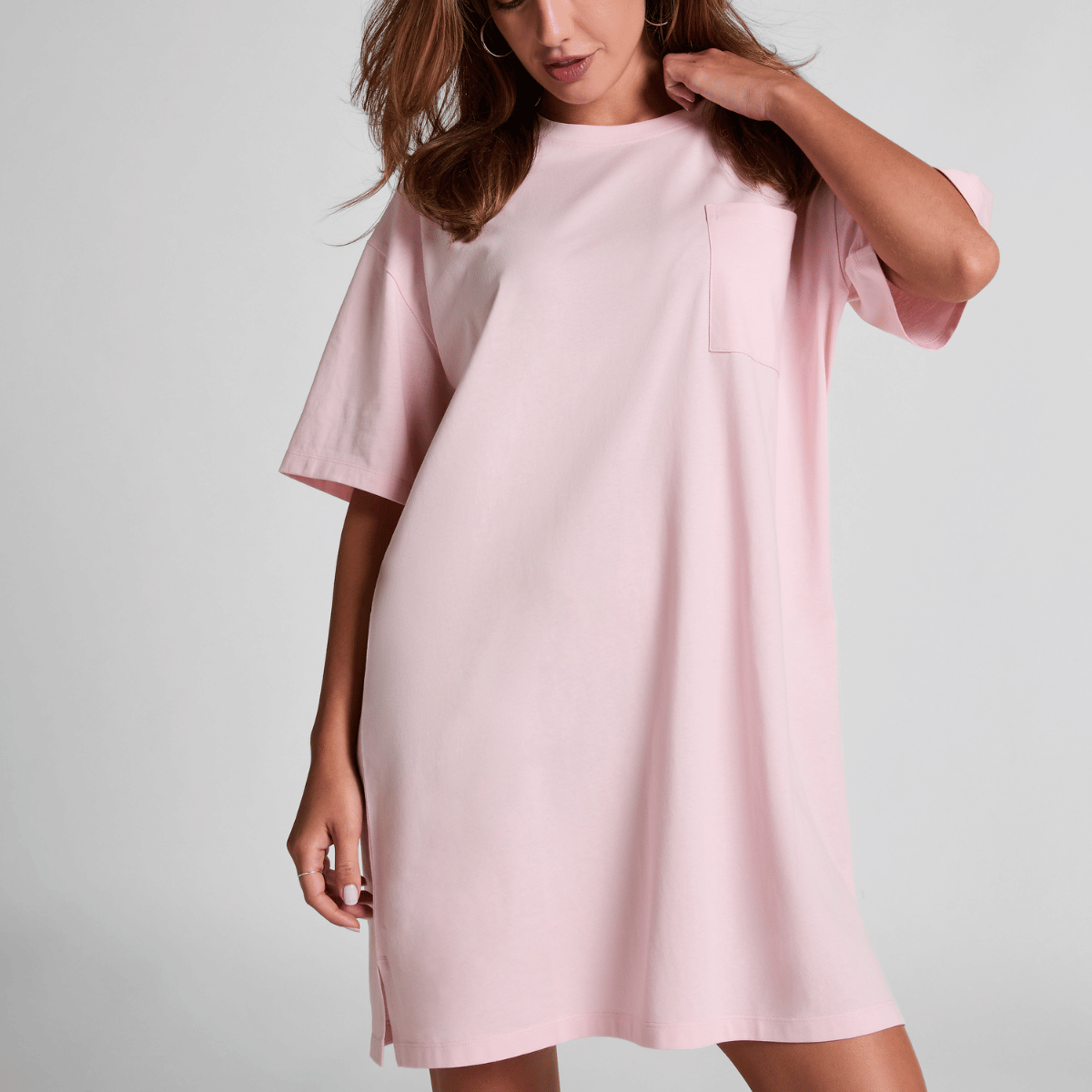 Hunkemöller Nightie nachtjapon, roze