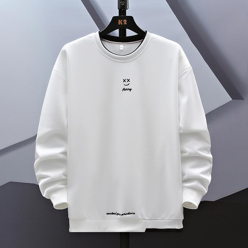 WomWear Nep Twee Stukken Dikke en Vergrote Japanse Grote Heren Pullover Trui 8XL wit