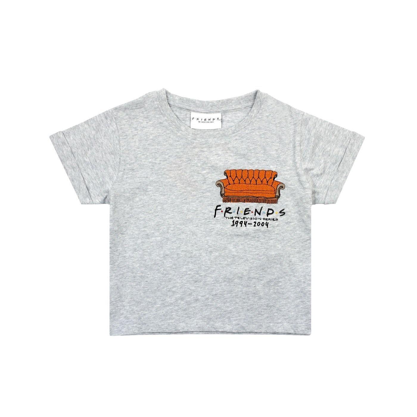 Friends Central Perk Sofa Crop T-shirt voor meisjes 9-10 Years