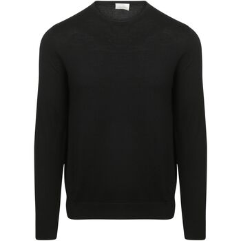 Profuomo Sweater  Pullover Merinowol Zwart