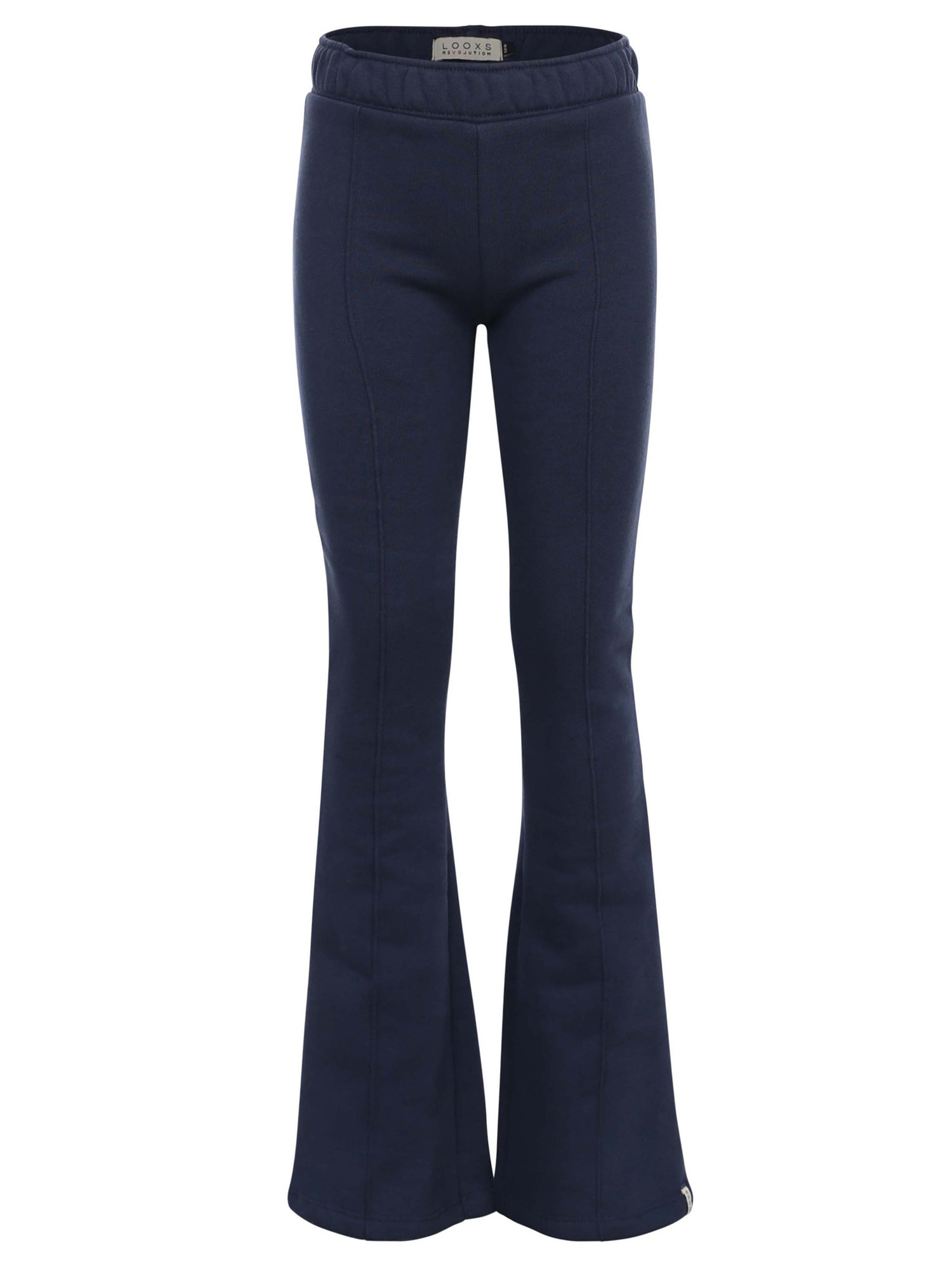 LOOXS Little winter flare broek meisjes - donker blauw