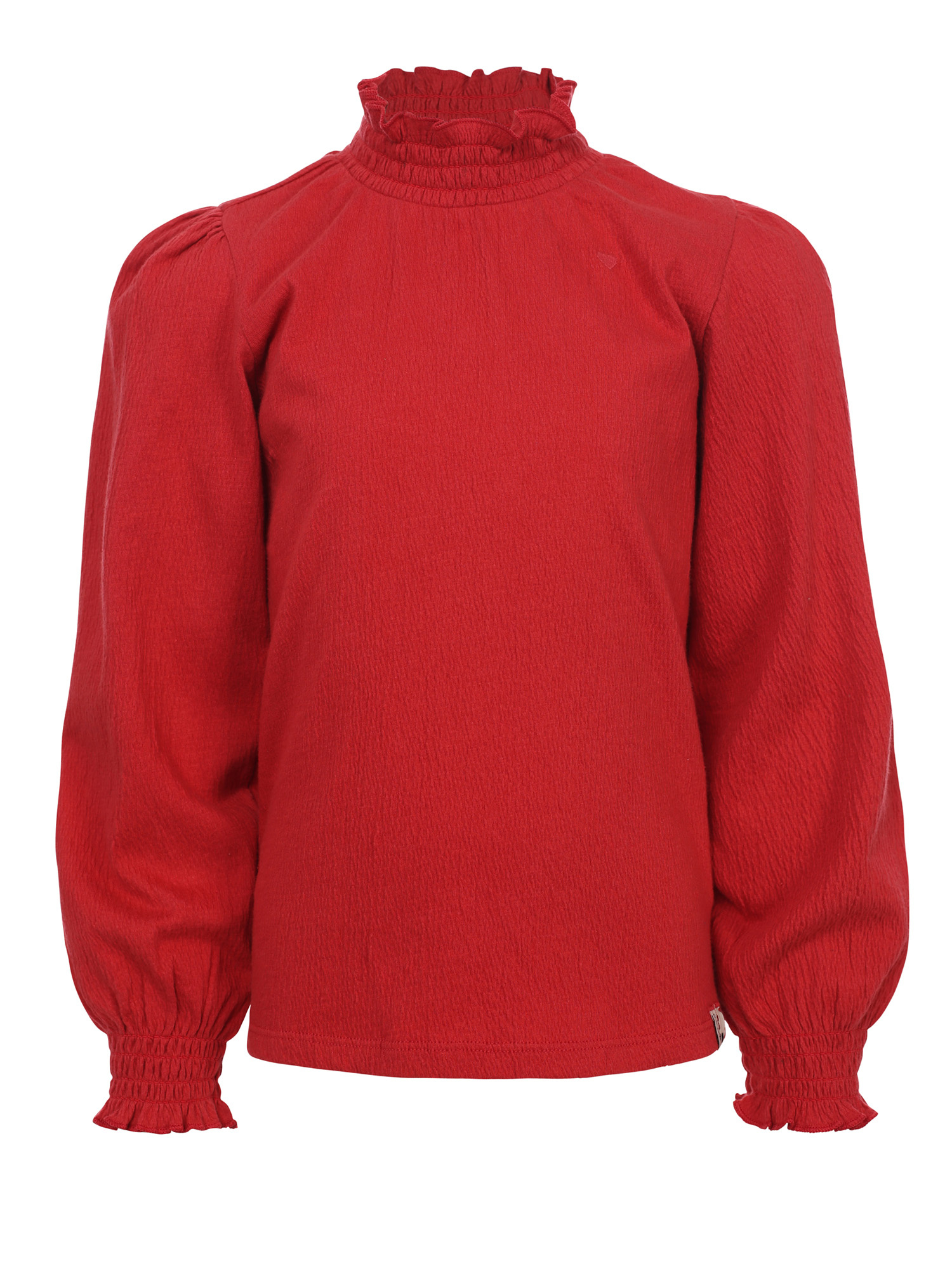 LOOXS Little winter t-shirt meisjes - rood - longsleeve