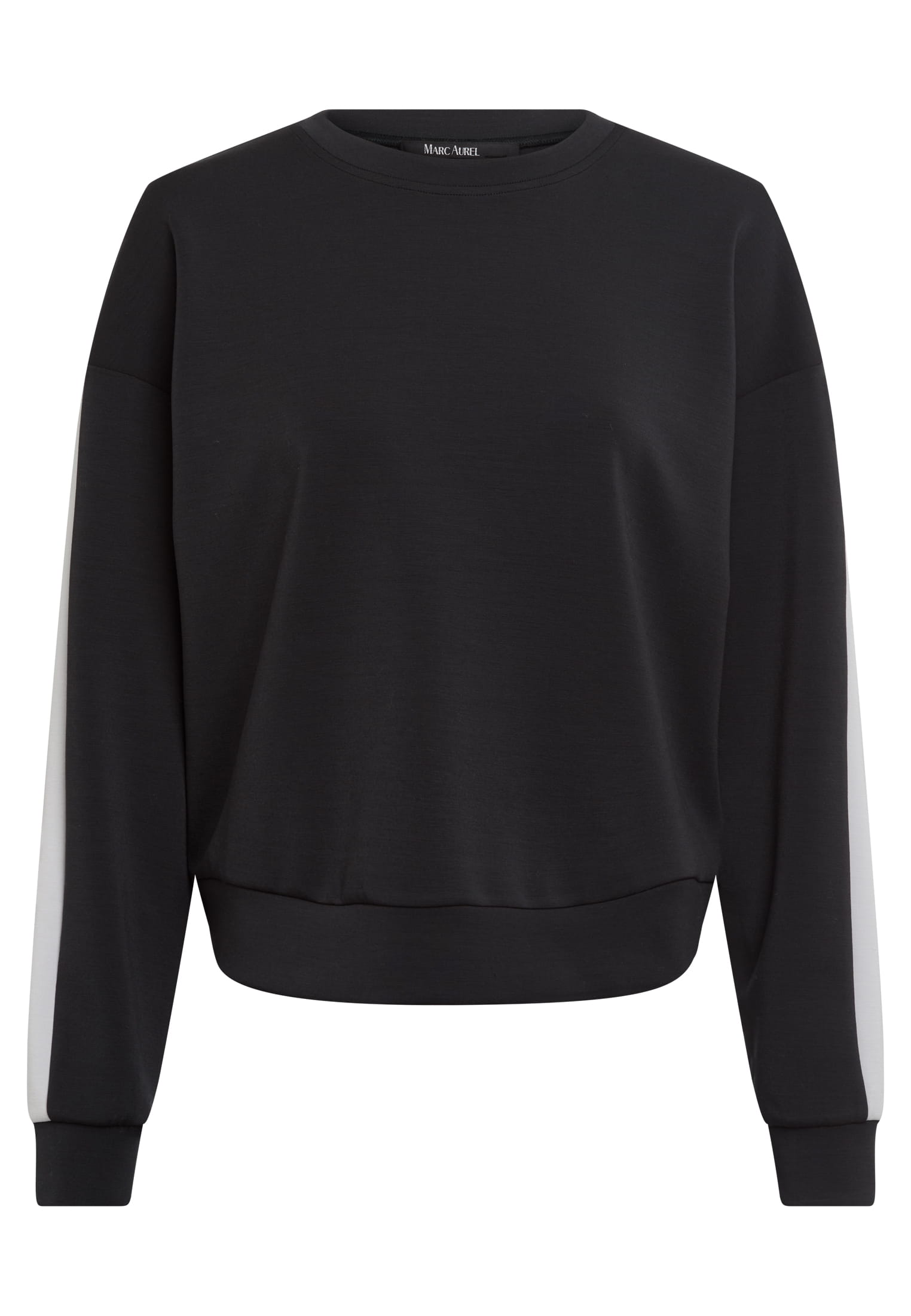 MARC AUREL Sweatshirt mit Kontraststreifen