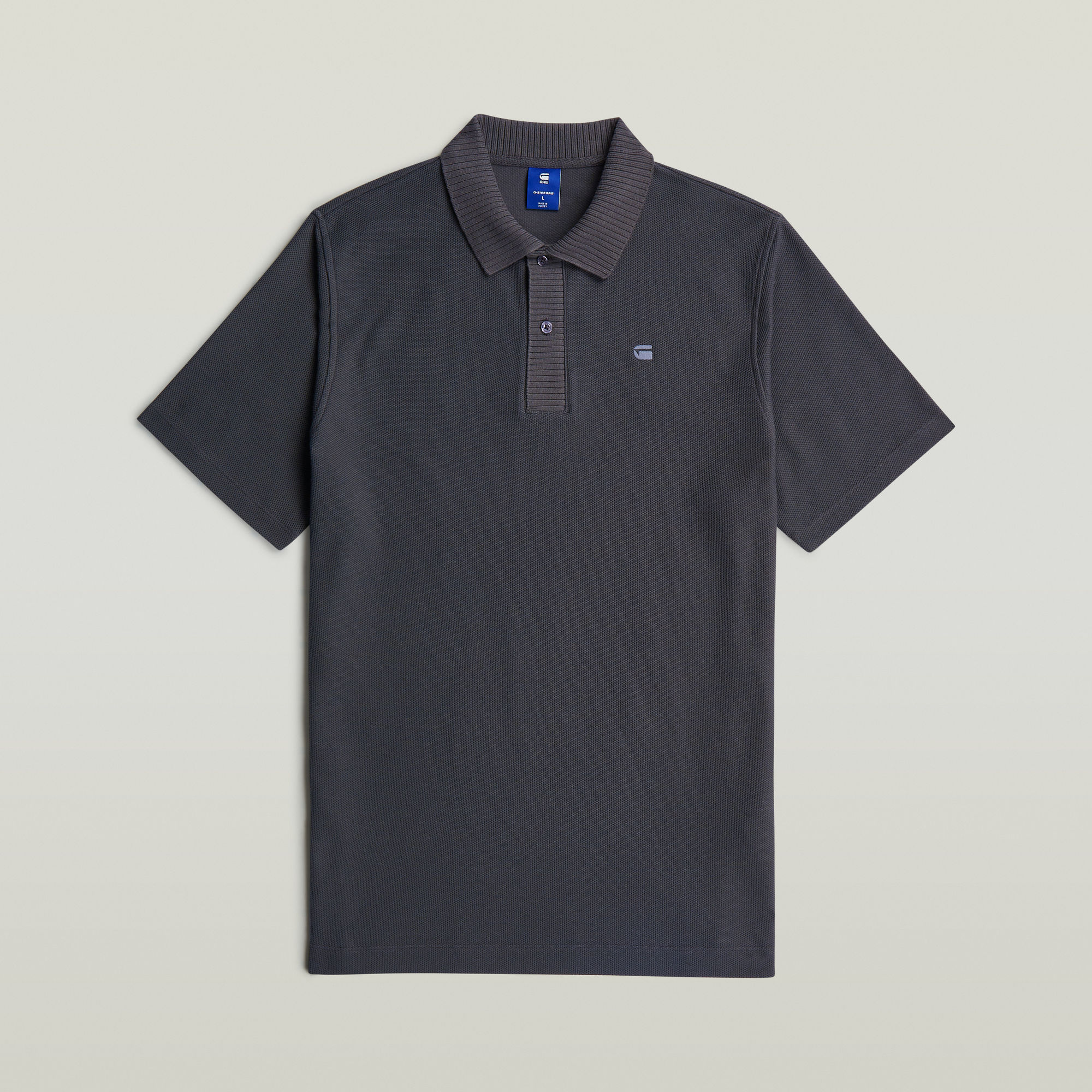 G-Star RAW Structured Polo - Grijs - Heren