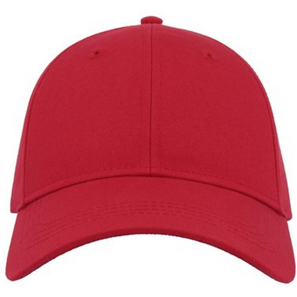 Atlantis unisex volwassen gebogen keperstof baseballpet One Size