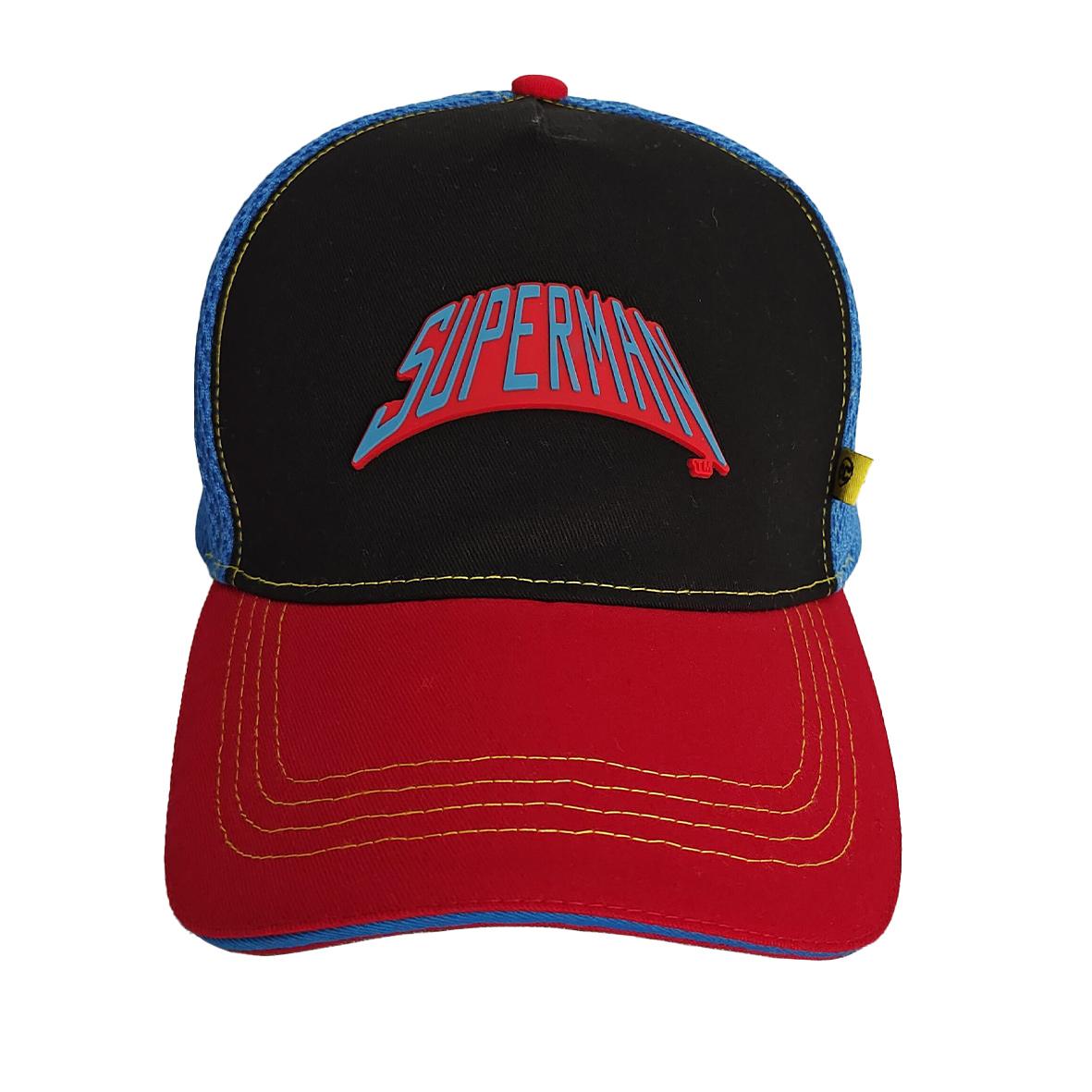 Superman Baseballpet met -retrologo One Size