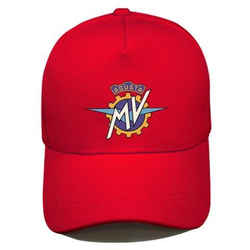 Moto Cap Katoenen print Unisex voor MV AGUSTA Baseball Caps Kpop Hip Hop Dad Hats Fashion Unisex Vrouwen Snapback Verstelbare Golf Zonbescherming