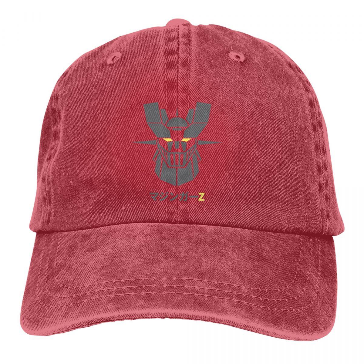 91510107MAC1P63Q47 Pure Color Dad Hats Mazinger Z Dark Dameshoed Zonneklep Baseballpetten UFO Robot Goldrake Pet met klep One Size