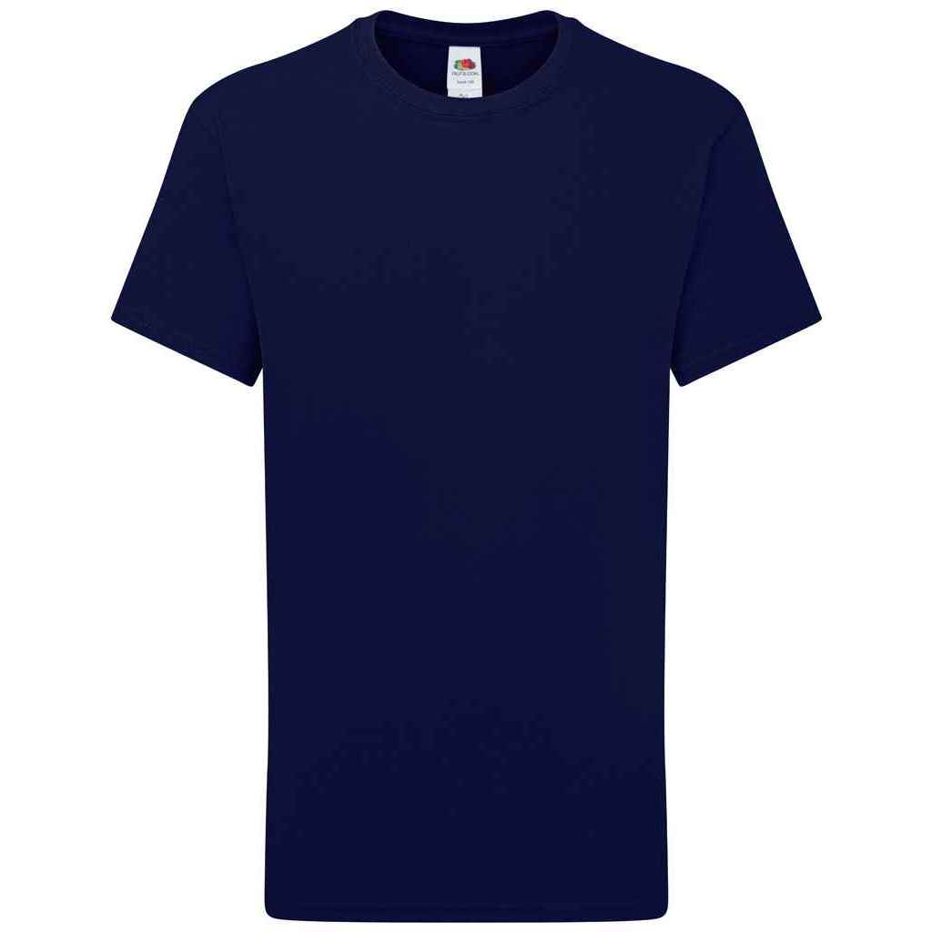 Fruit Of The Loom Childrens/Kids Iconic 195 Plain T-Shirt 14-15