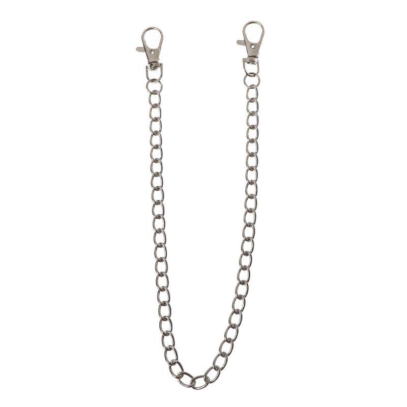 Flipped 16  Punk Riem Portemonnee Ketting Taille Broek Ketting Zak Ketting met Sleutelhanger Sieraden 8
