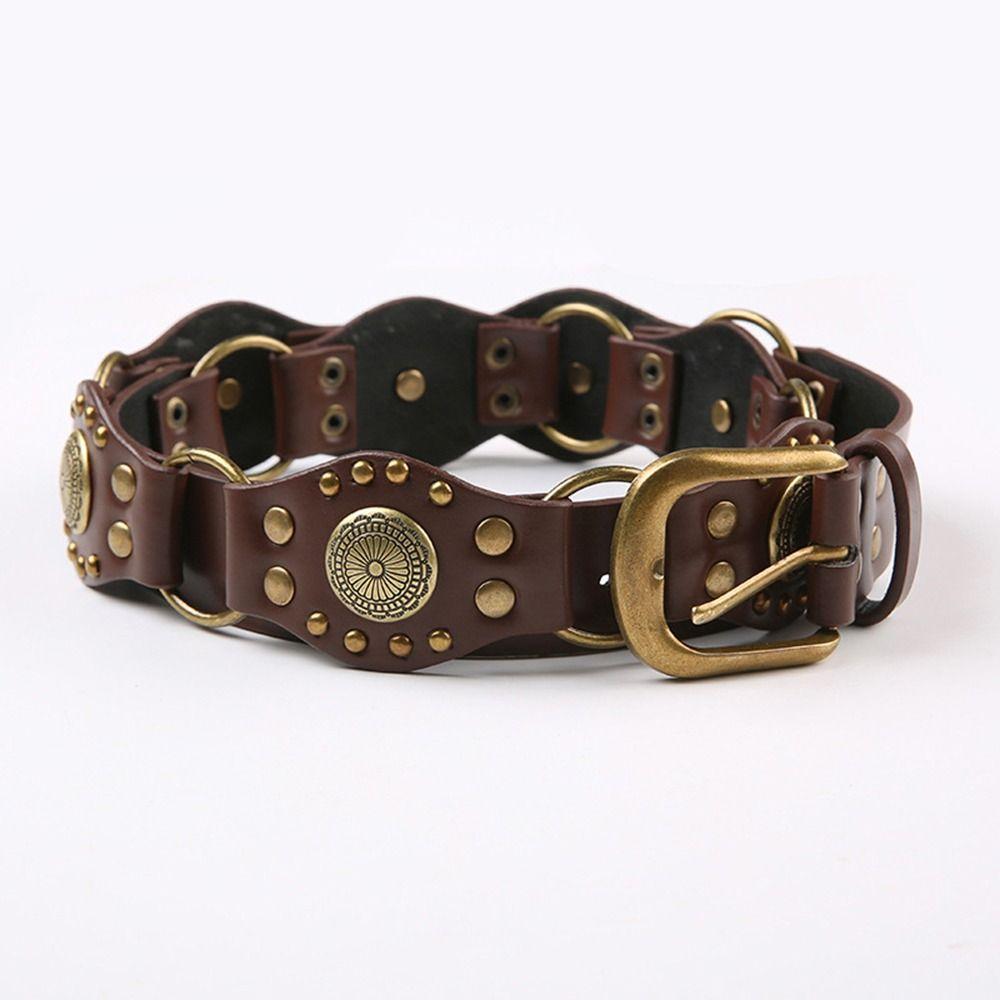 Yangaiyan21 Gothic Steampunk Taille Cinch Riem Grommet PU Lederen Tailleband Mode Taille Riem Dames Dames