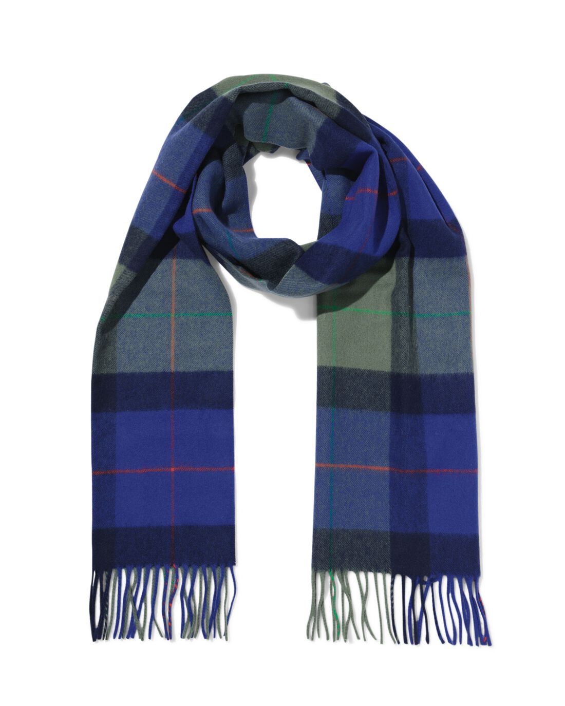 051 Herensjaal Ruiten Blauw
