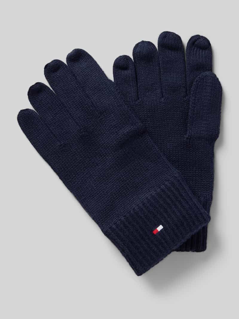 Tommy Hilfiger Gebreide handschoenen ESSENTIALS FLAG GLOVES