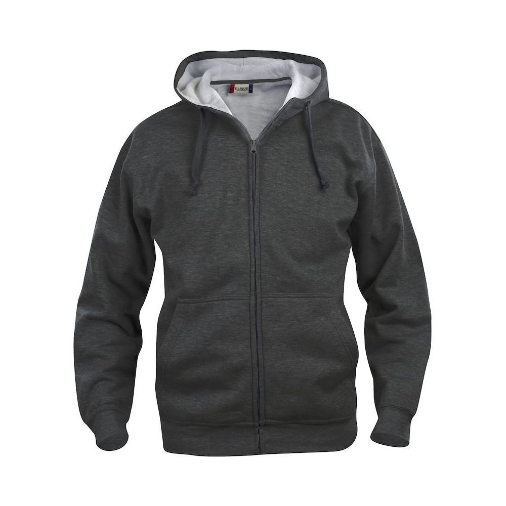 Pertemba FR - Apparel Clique Basic herenhoodie met volledige ritssluiting XXL