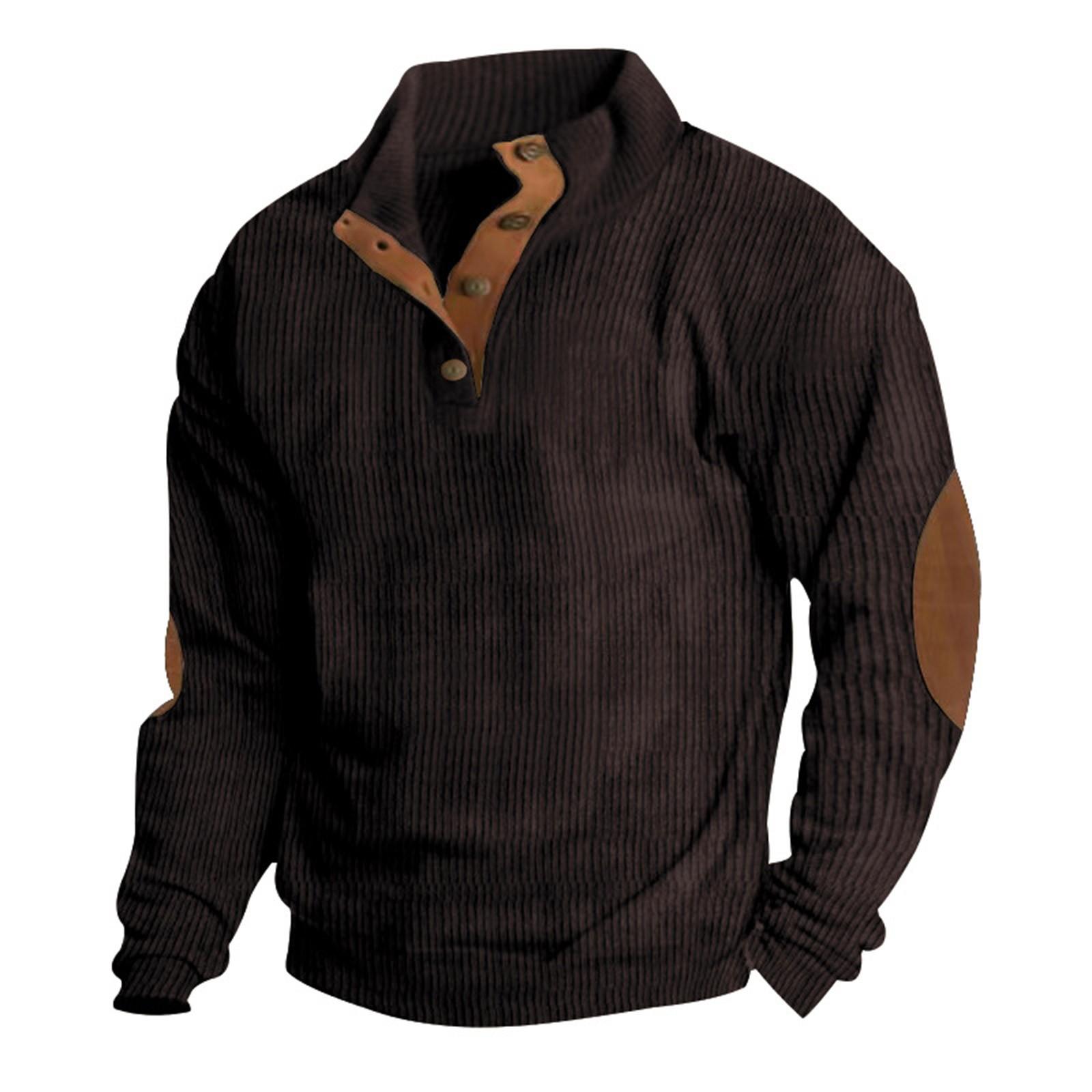 Blackrose Lente en herfst herensweatshirt met staande kraag is outdoor casual truien tops M