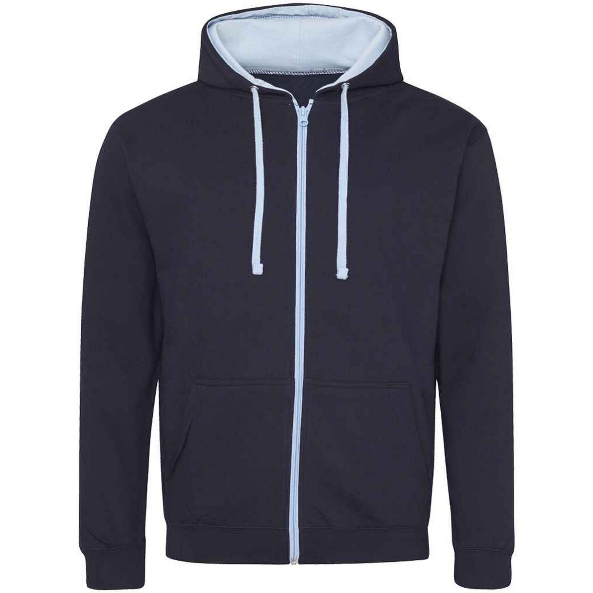 Awdis Varsity herenhoodie met volledige ritssluiting XXL