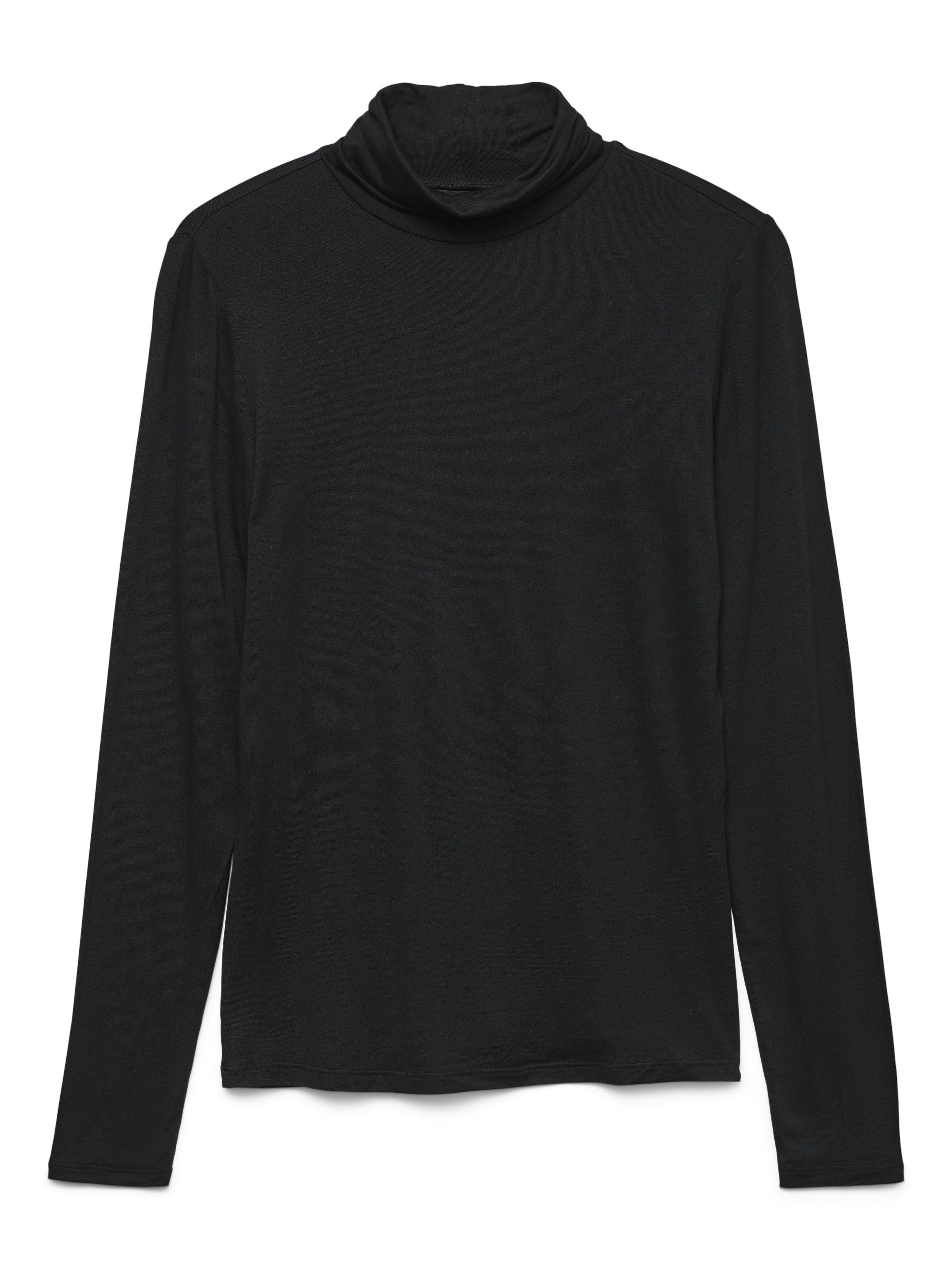 Vero Moda Shirt met lange mouwen VMALBERTE LS ROLLNECK TOP JRS NOOS