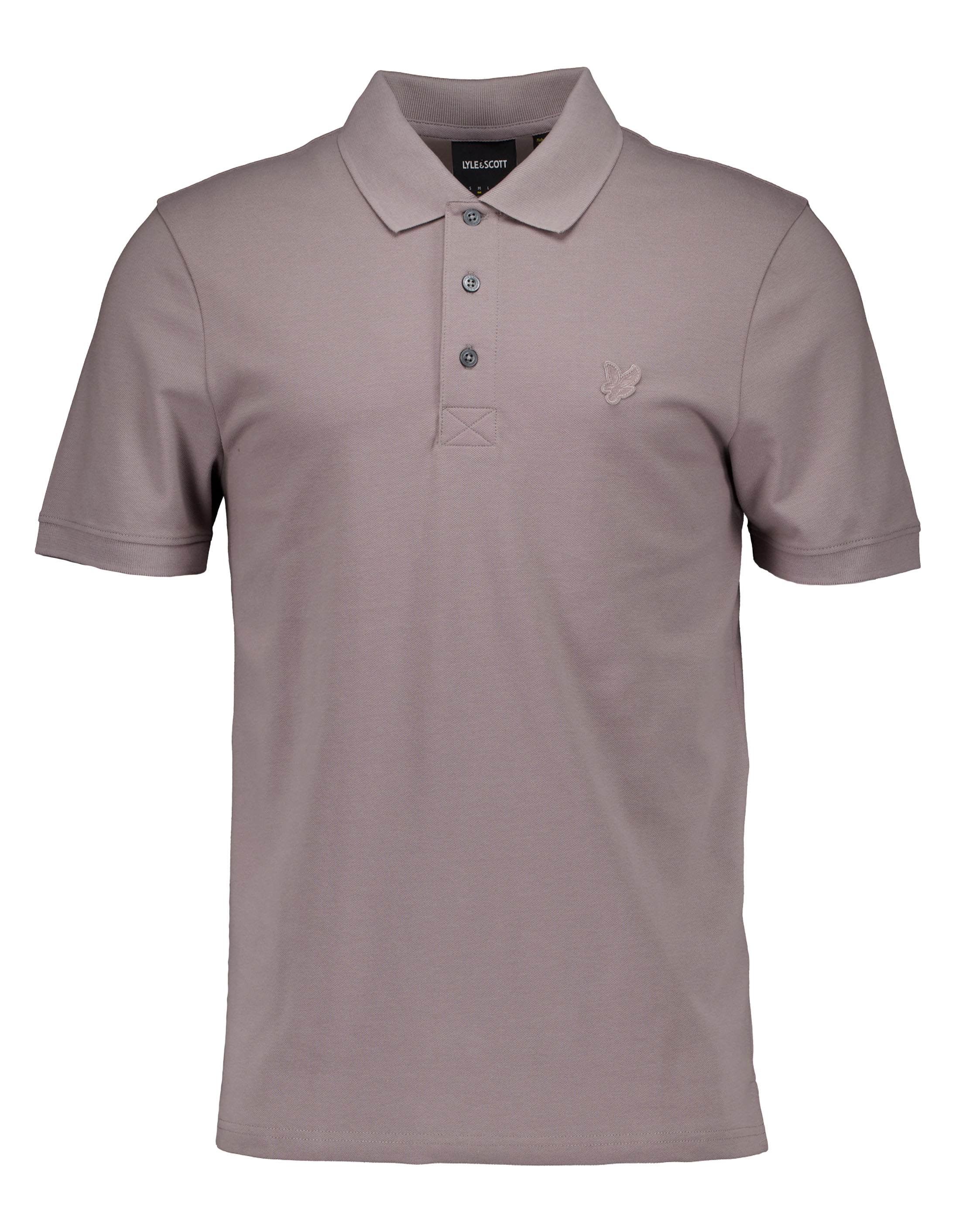 Lyle and Scott Lyle&scott tonal eagle polo shirt polos sp400ton